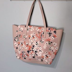 Indigo Floral Tote